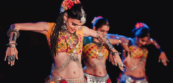 Belly Dancers at the Naavu Nammavaru Celebrations